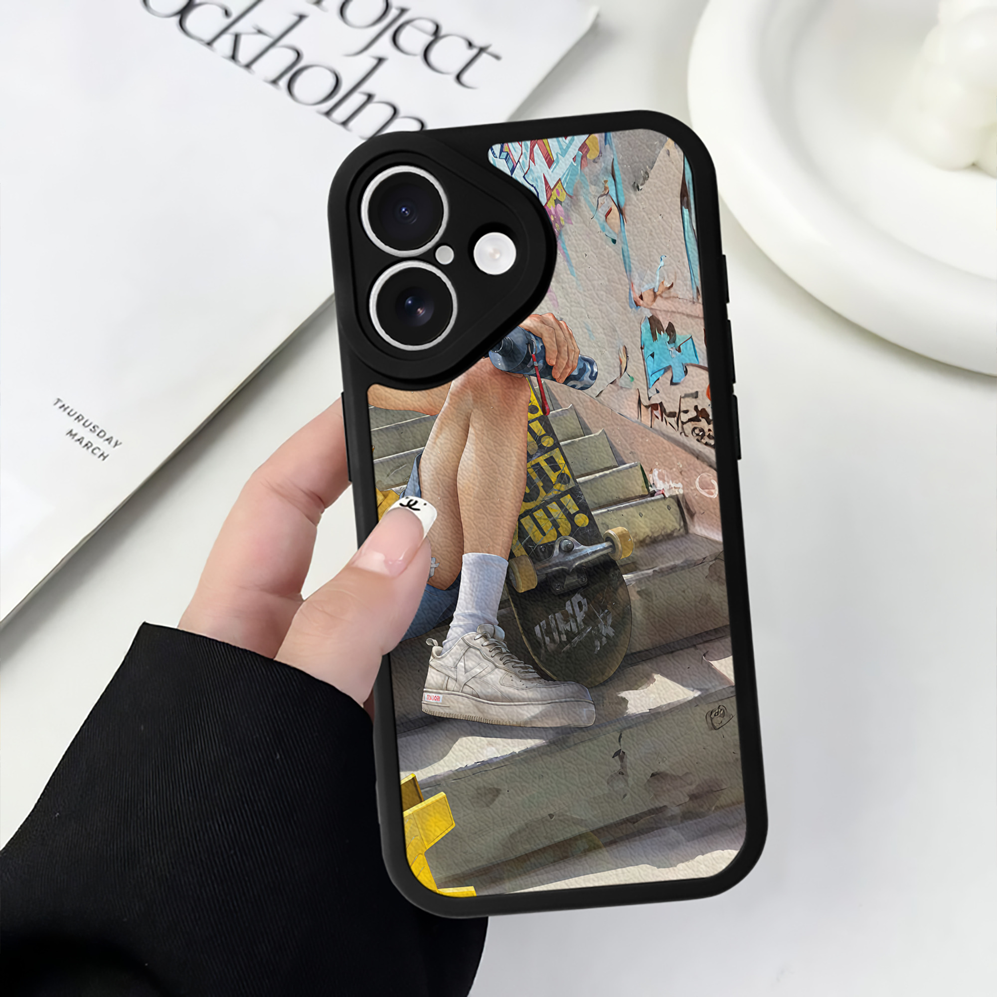 （画像用） SPY×FAMILY间谍家家酒 【iPhone 16シリーズ対応】シリコンスマホケース（レザー調） 材質：シリコン